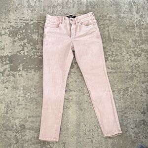 Express Women's Skinny Jeans in Soft Pink
